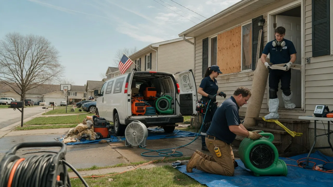 Water Damage Restoration in Linden, IA near me